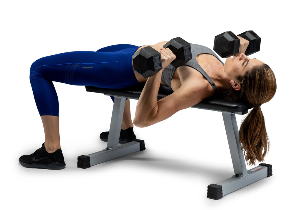 25lb Rubber Hex Dumbbell Y693447