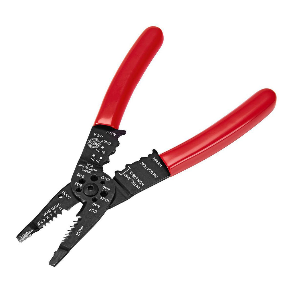 8 in. Long-Nose Wire Stripper and Crimper V2746