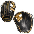 11.75 Baseball Glove Cross Web Black/Blonde Right Hand H9393