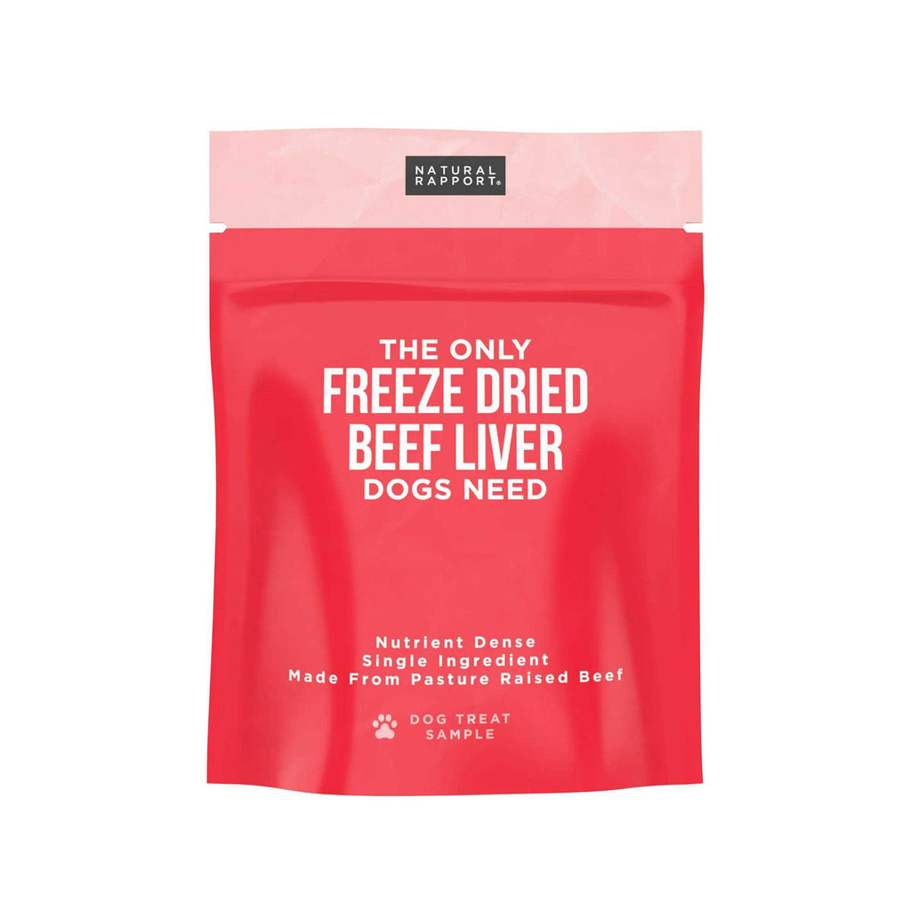 Freeze Dried Beef Liver Dog Treats I380928