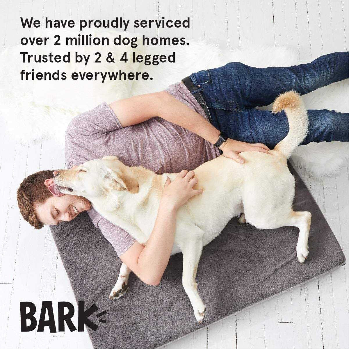 Memory Foam Platform Dog Bed Plush Mattress M575