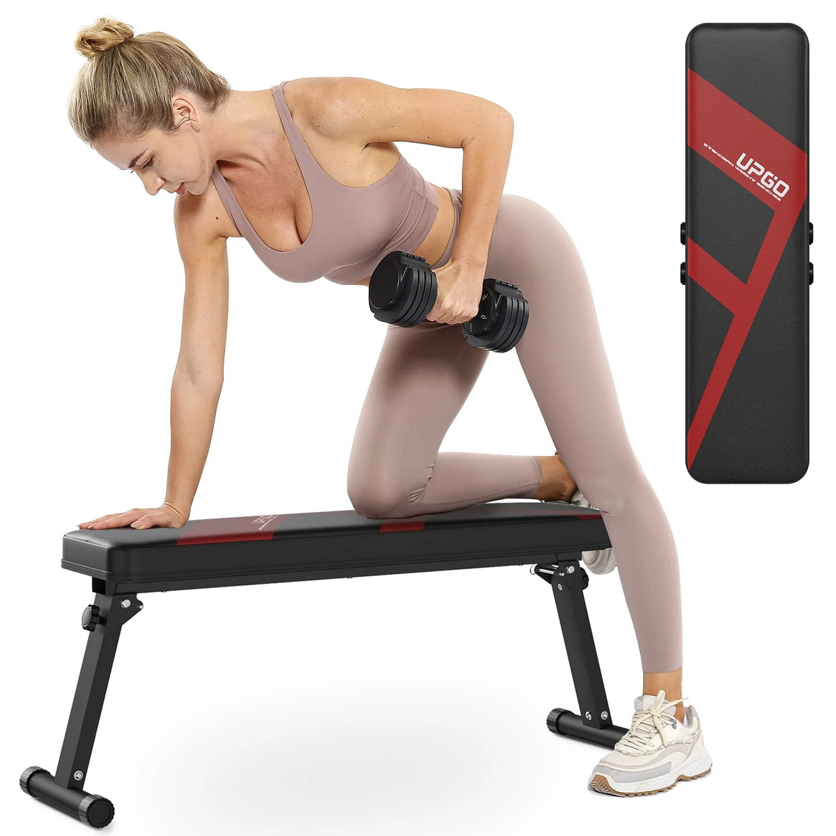 Folding Flat Weight Bench R998