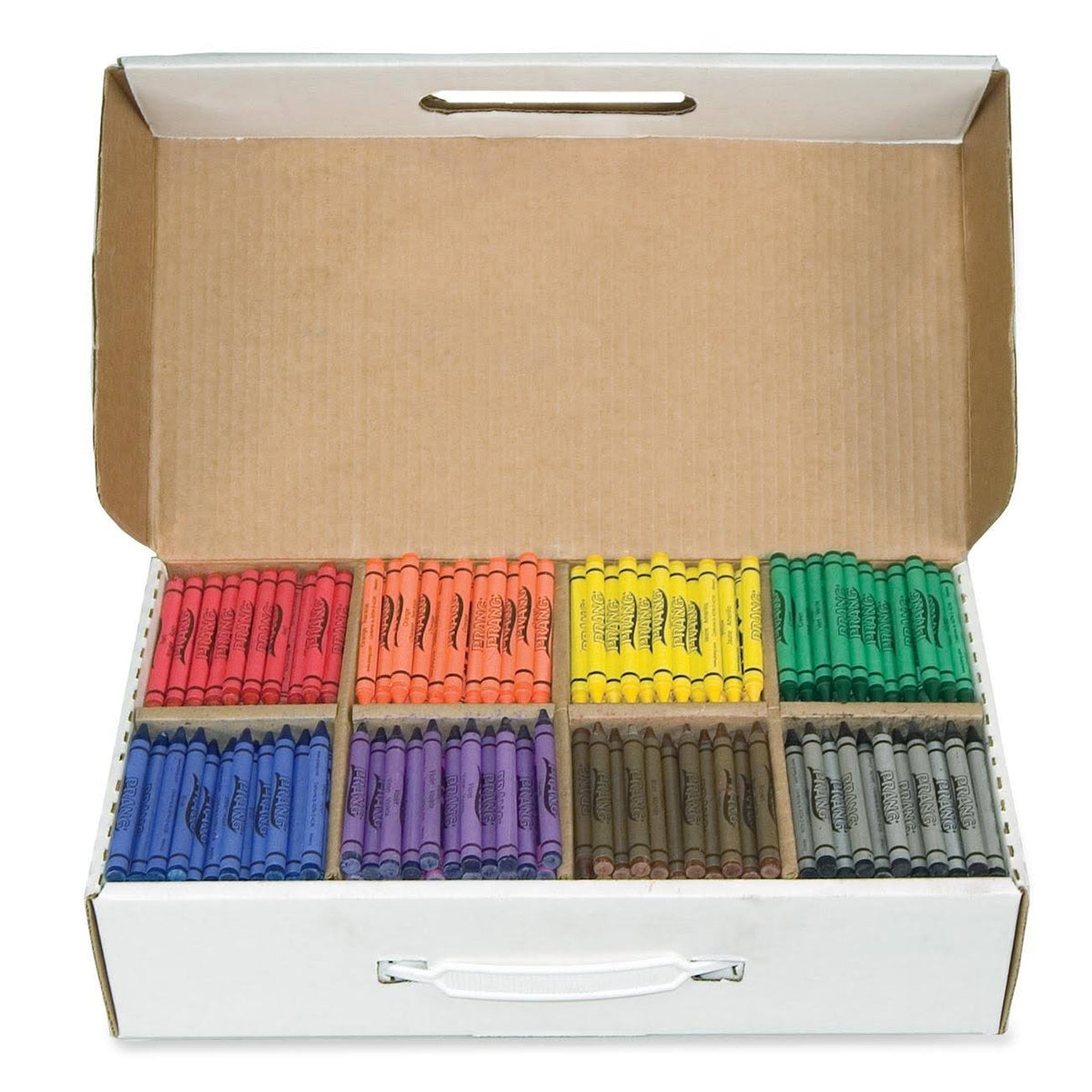 Assorted Crayons 800 count T734028