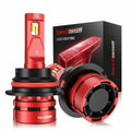 9004 LED Headlight Bulbs 6500K Xenon White High Low Beam M582