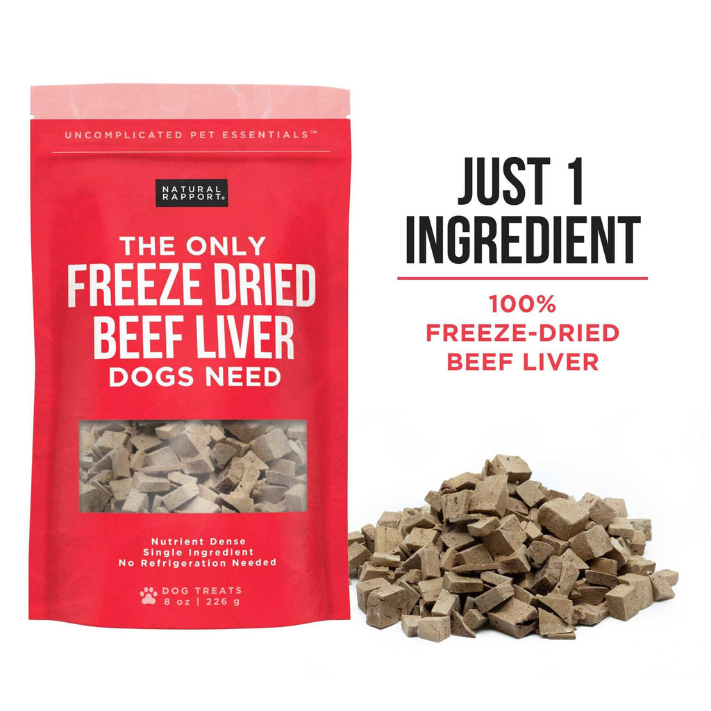Freeze Dried Beef Liver Dog Treats I380928