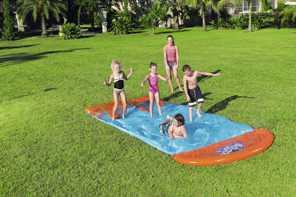 15' Triple Lane Water Slide D840082