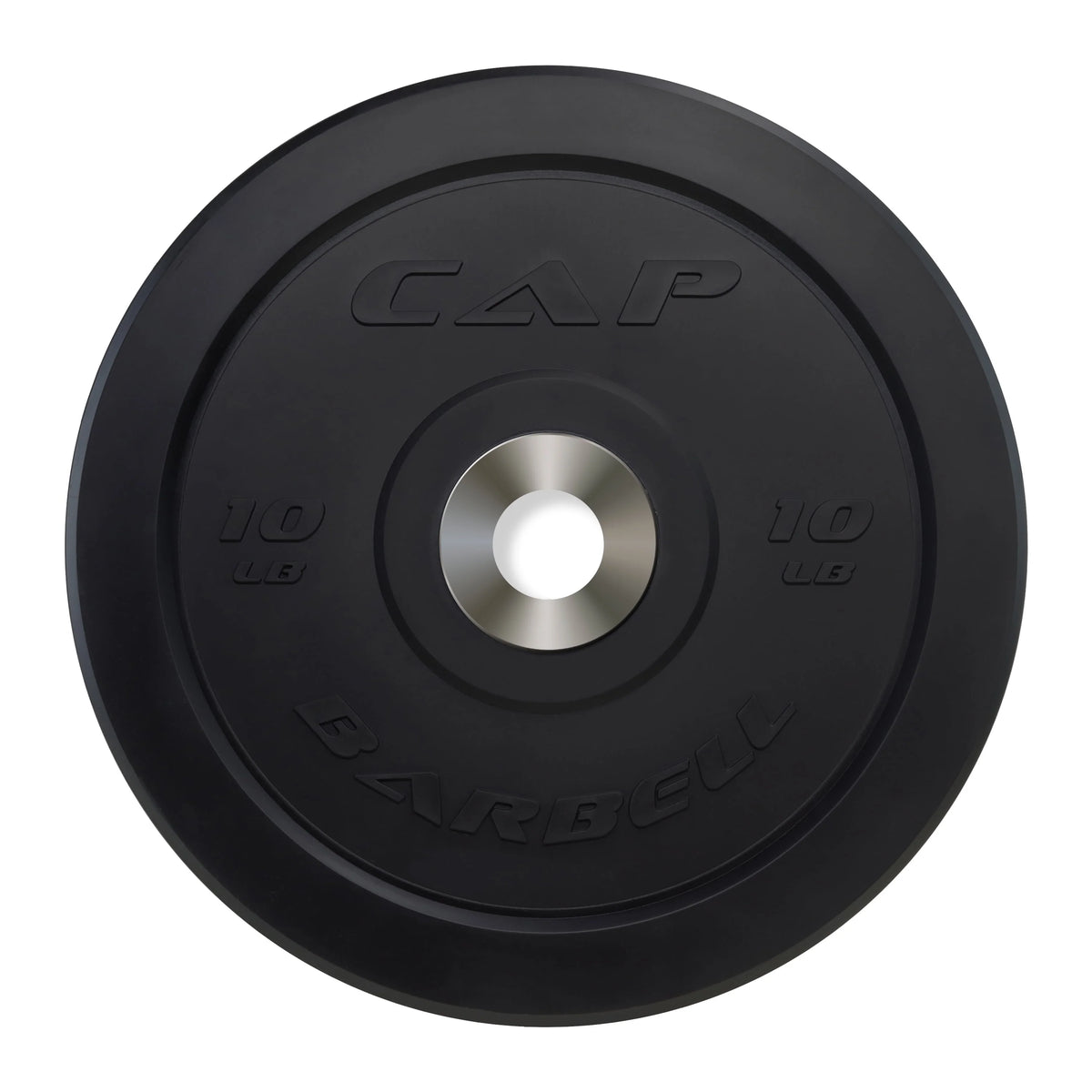 25 lb Black Olympic Bumper Plate W758