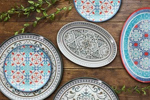 Melamine Oval Tray 48x34cm F4406