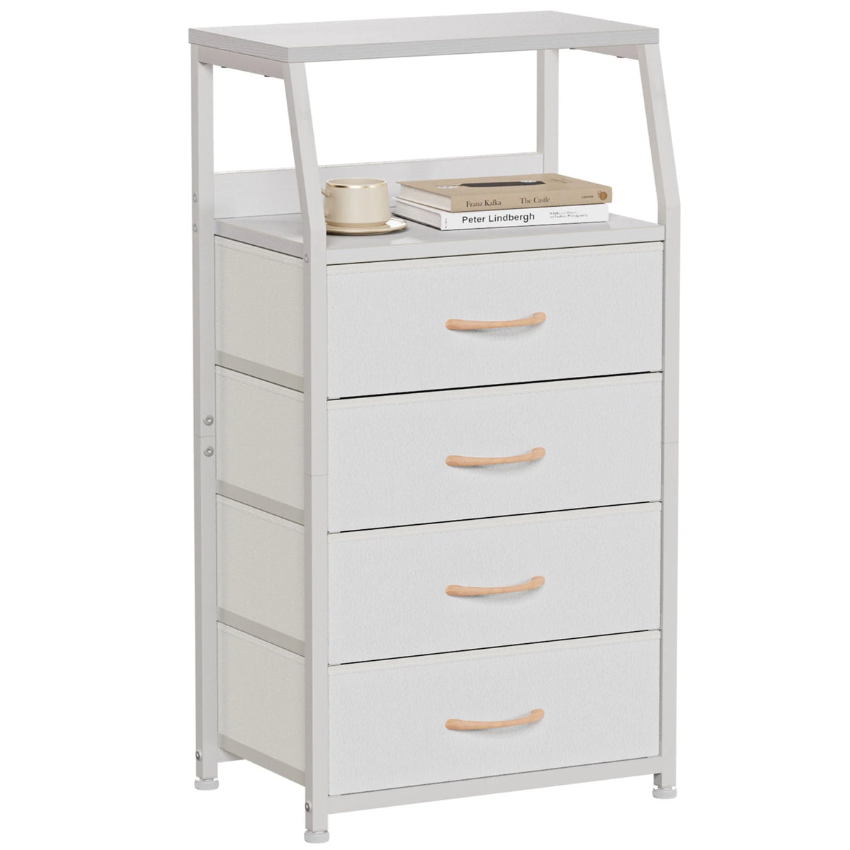 5 Drawer Dresser with Fabric Bins X1756