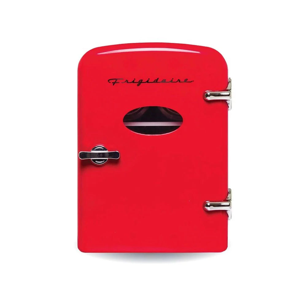 Red 6 Can Mini Beverage Refrigerator Q68992