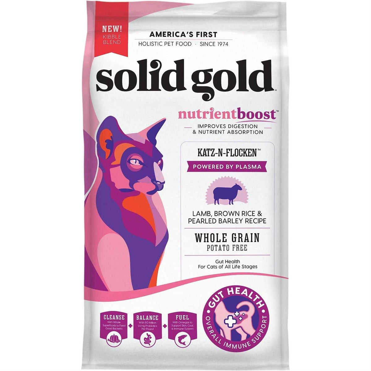Dry Cat Food with Lamb E332