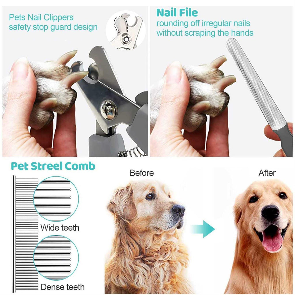 Pet Grooming Hammock Harness with Nail Clippers I62076