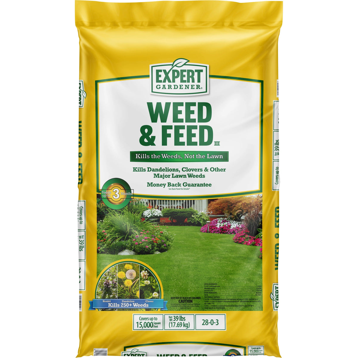 Weed and Feed Fertilizer 28-0-3, 13.2 lb P124